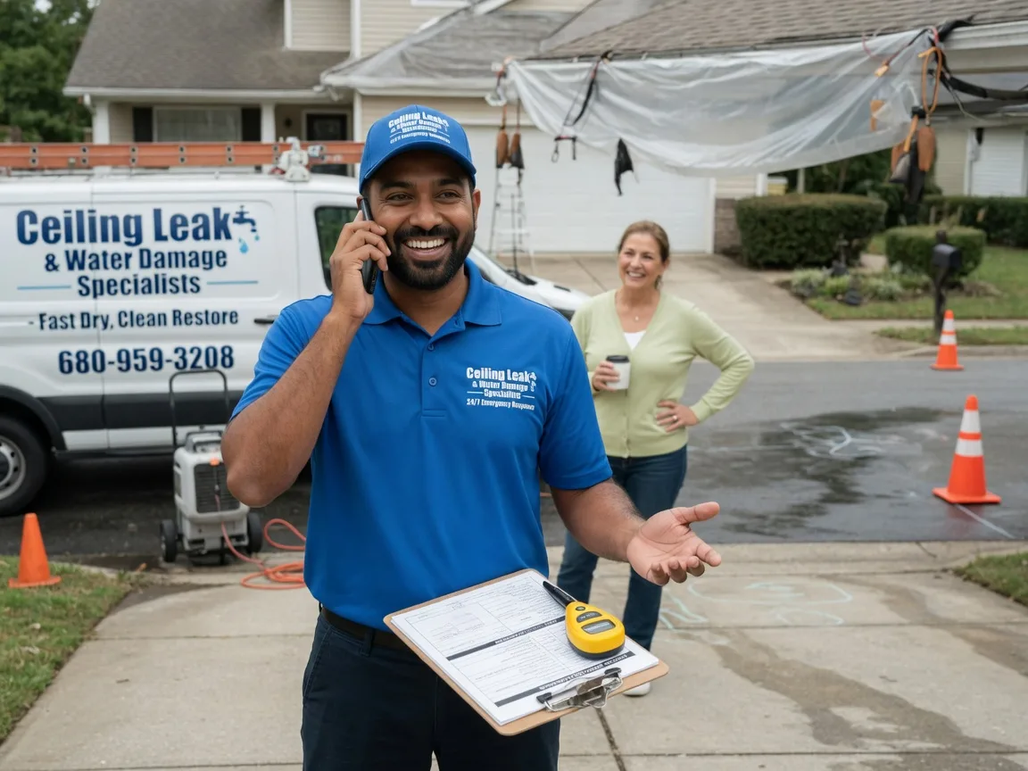 Ceiling Leak Cleanup Hanover, PA FAQs
