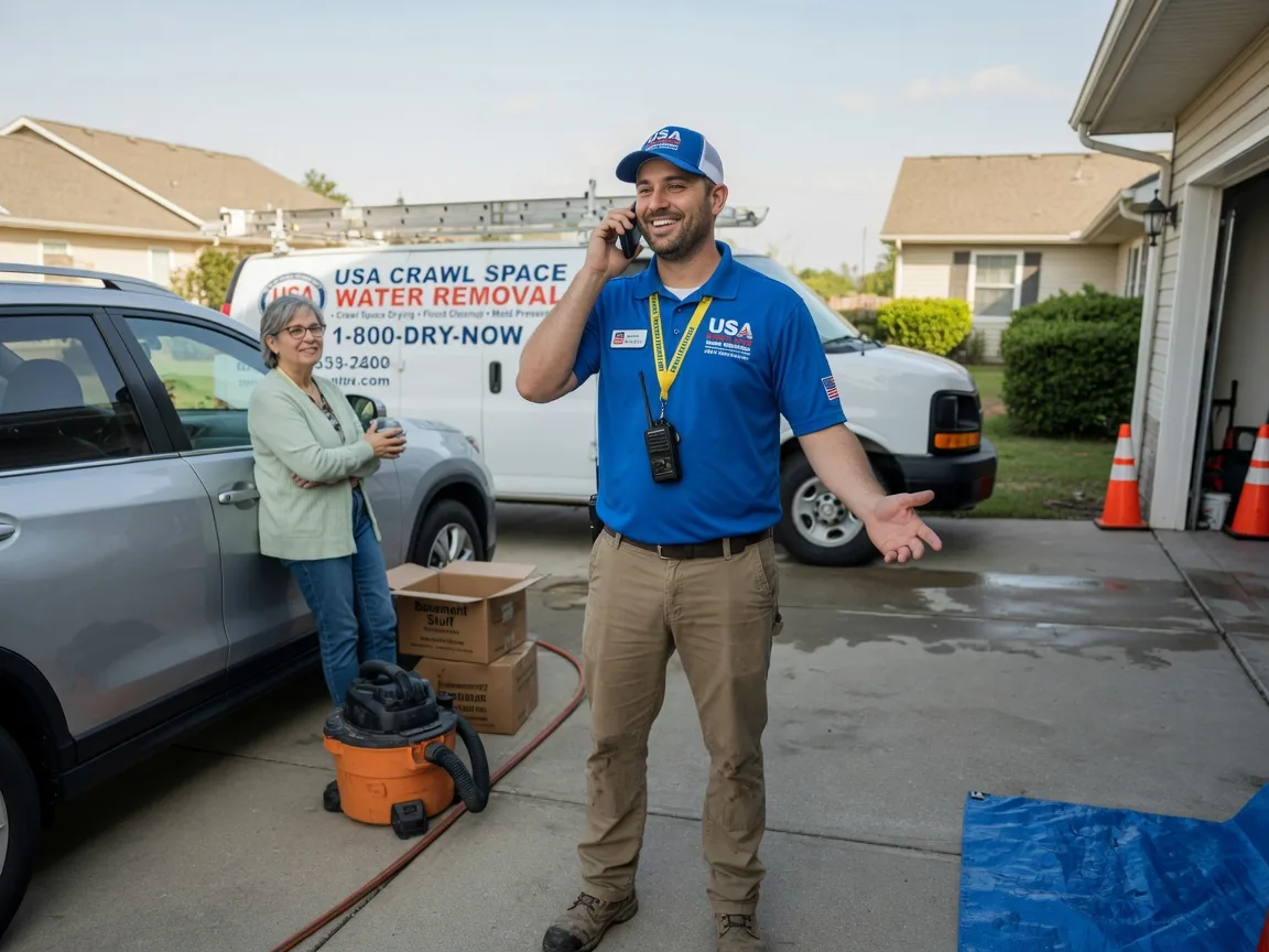 Crawl Space Water Removal Hanover, PA FAQs
